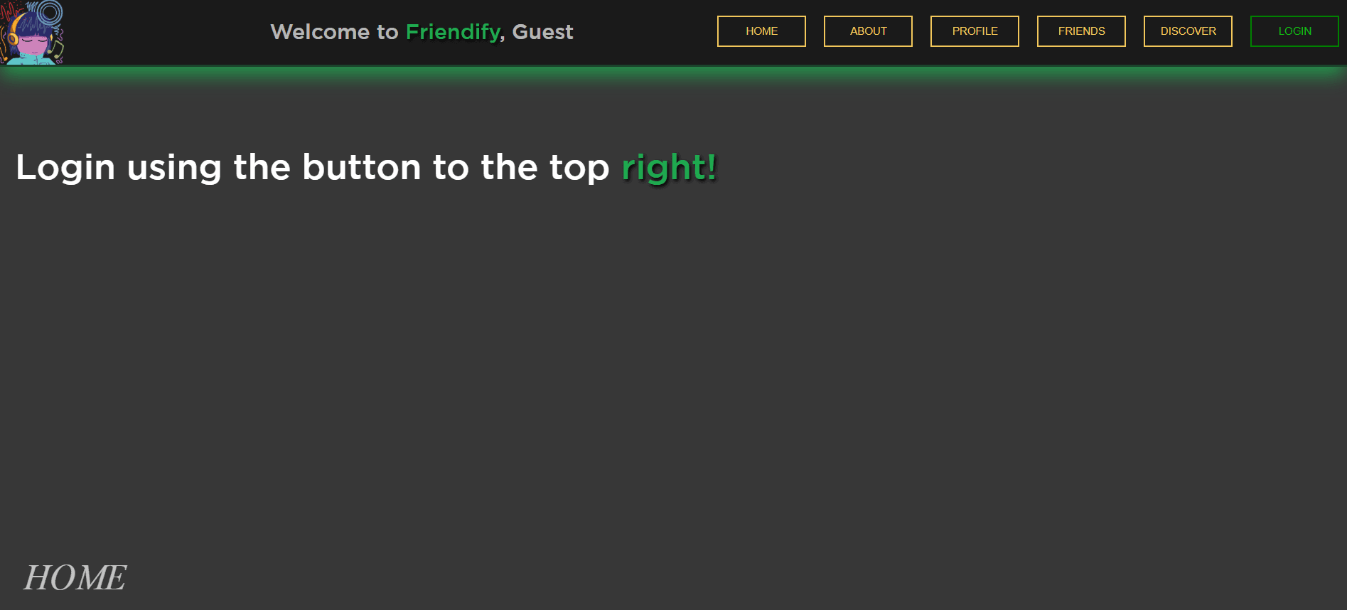 Friendify Preview